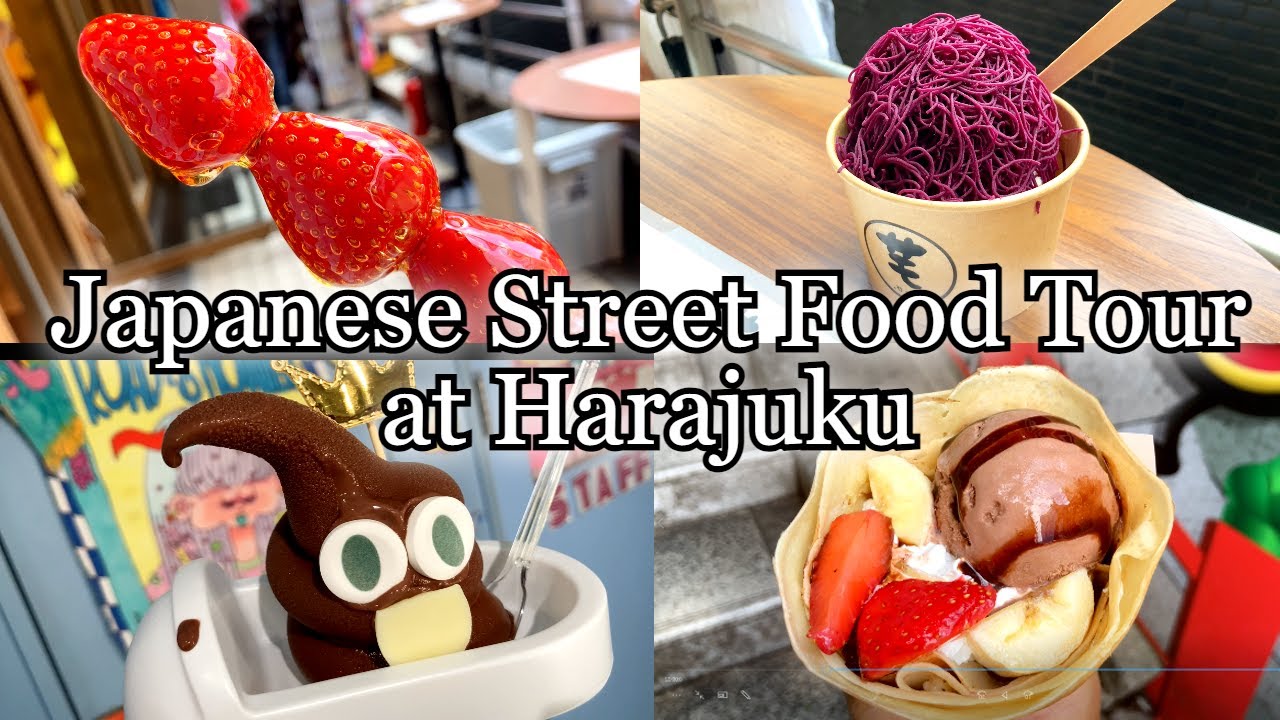 Exciting Japanese Street Food Tour at Harajuku, Takeshita Street [Japan Travel Guide]