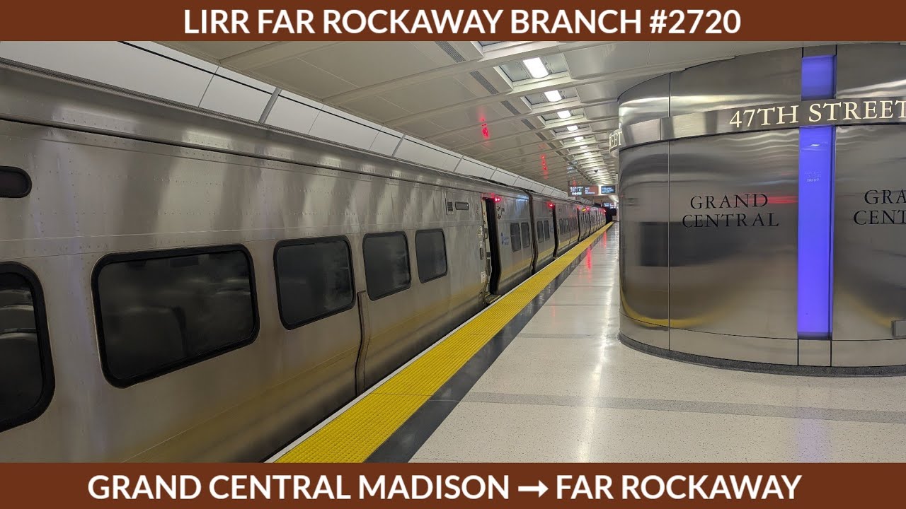 LIRR Far Rockaway Branch Train #2720 Full Ride (Grand Central - Far Rockaway) (5/15/2025)
