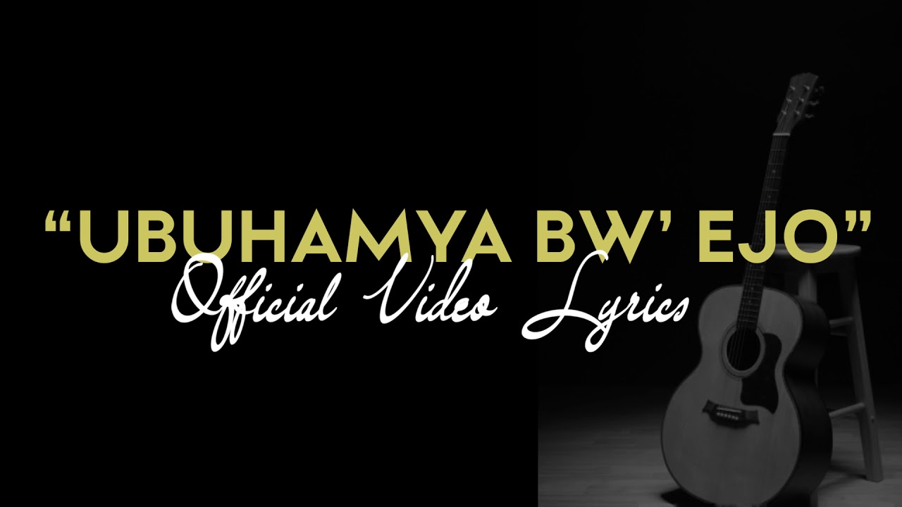 UBUHAMYA BWEJO by Aime frank Official video lyrics