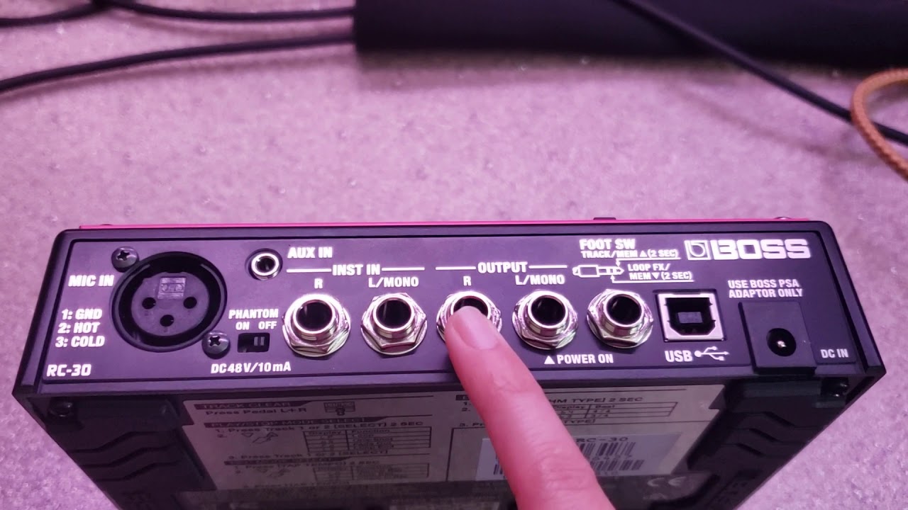 RC 30 and Multiple Instruments