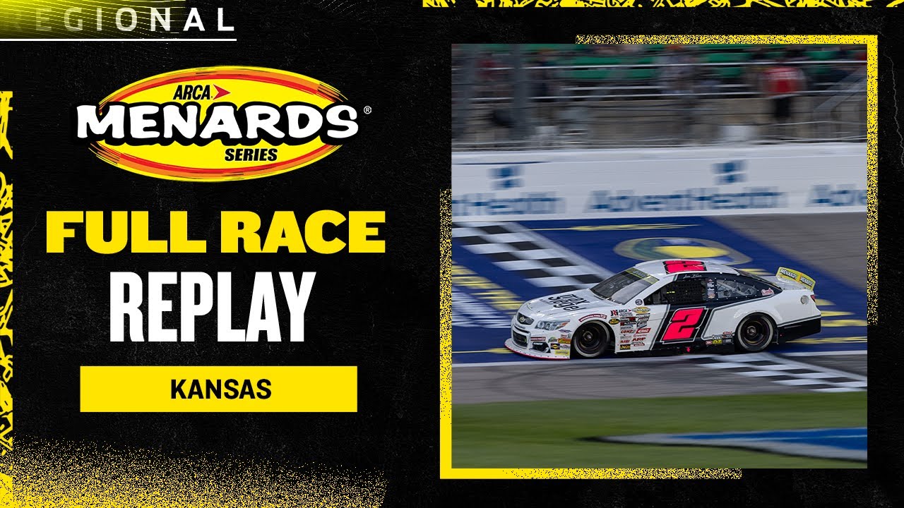 ARCA Menards Series Full Race Replay: Tide 150 from Kansas Speedway