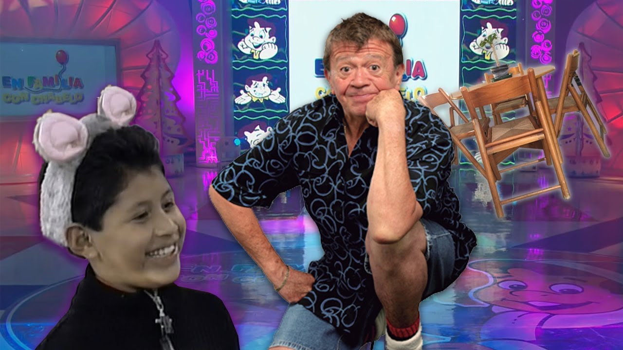 :3 Chabelo en el 2002 !! salí en su programa!!  :3