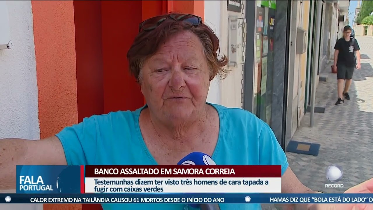 Banco assaltado em Samora Correia