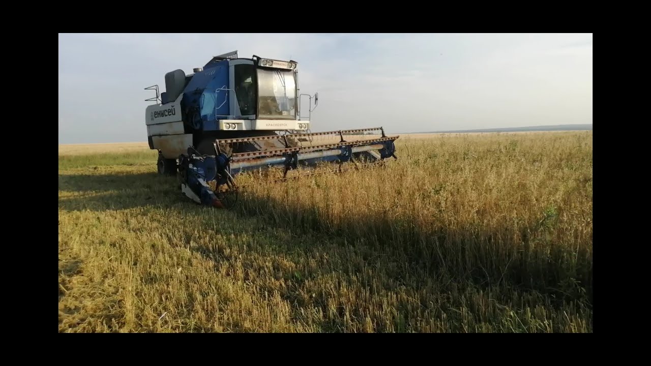 Переоборудование жатки на режущий аппарат шумахер. Комбайн Енисей 950!