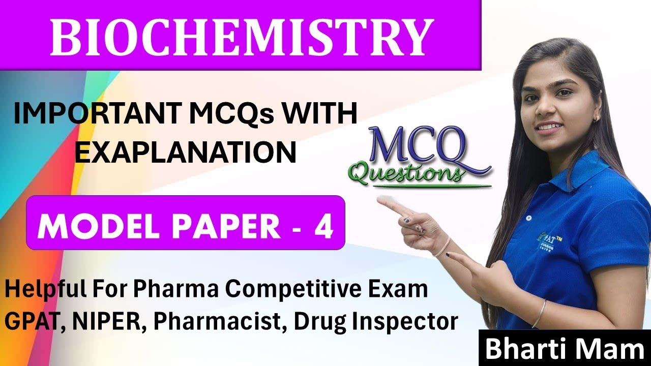 BIOCHEMISTRY | MODEL PAPER - 4 | Biochemistry MCQs 