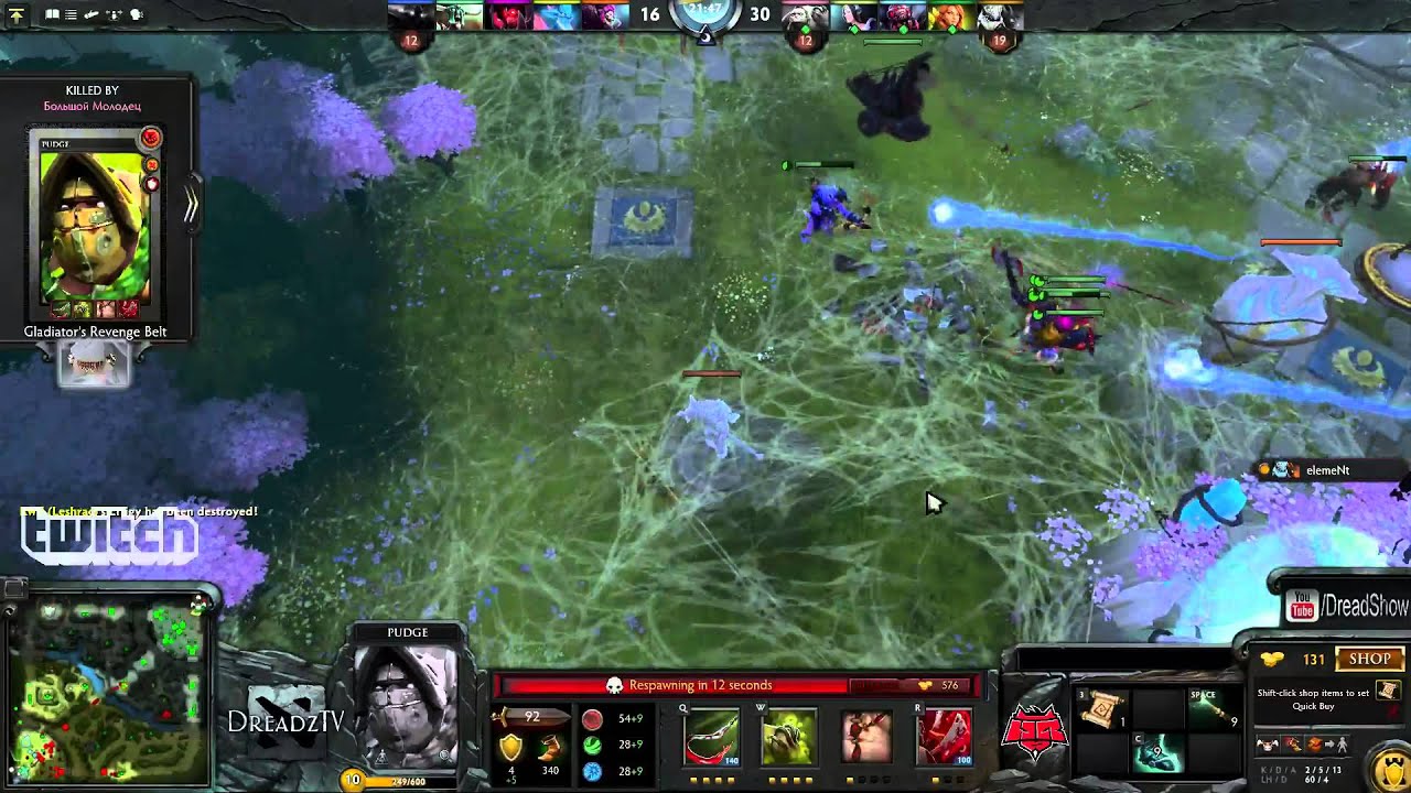 Dread.[17июня 2015] Dota 2. Pudge