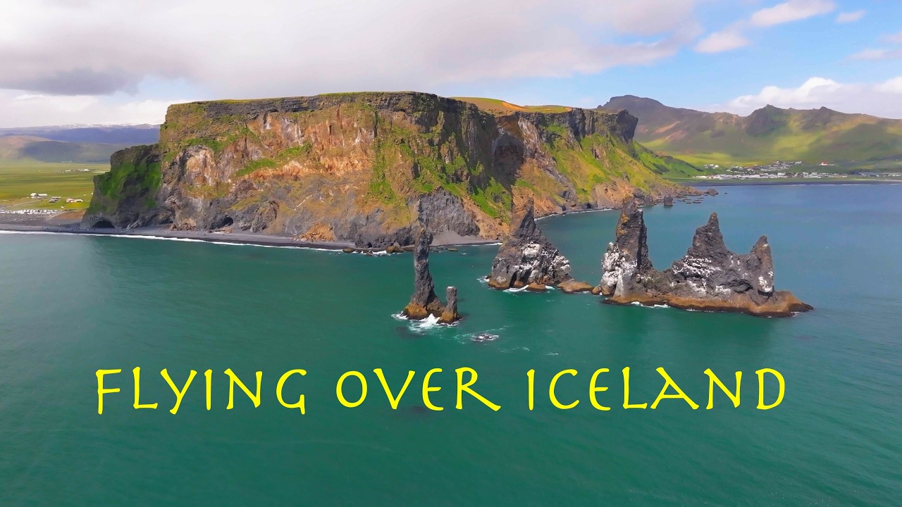 Flying Over Iceland | A Cinematic Drone Film (4K)