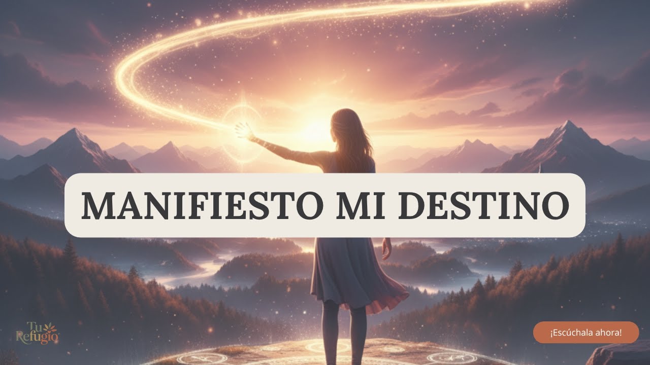 Manifiesto mi destino - Canción para manifestar la vida que deseas ✨