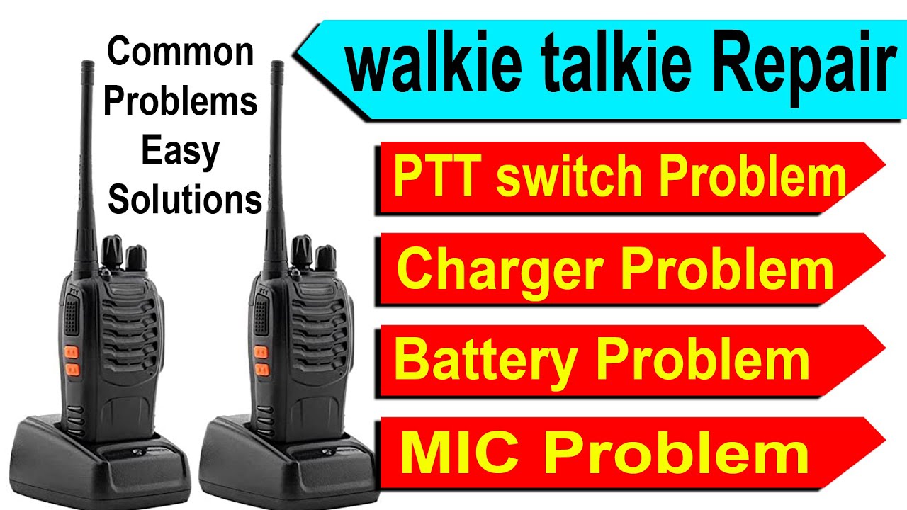 walkie talkie repair । baofeng walkie talkie repair । short range walkie talkie repair | PTT switch