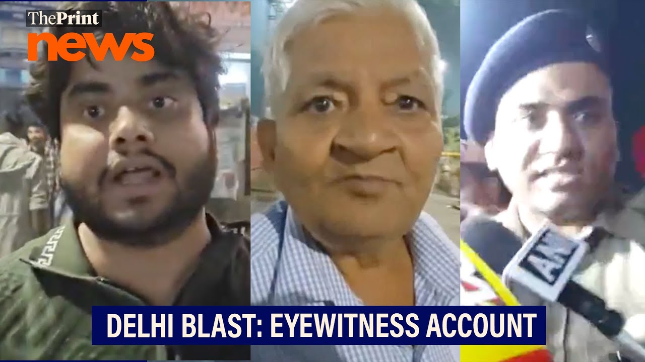Blast near Delhi&rsquo;s Red Fort: Eyewitness account