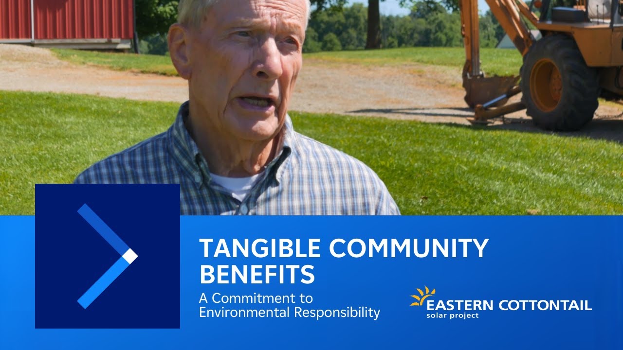 Eastern Cottontail Solar Project: Tangible Community Benefits