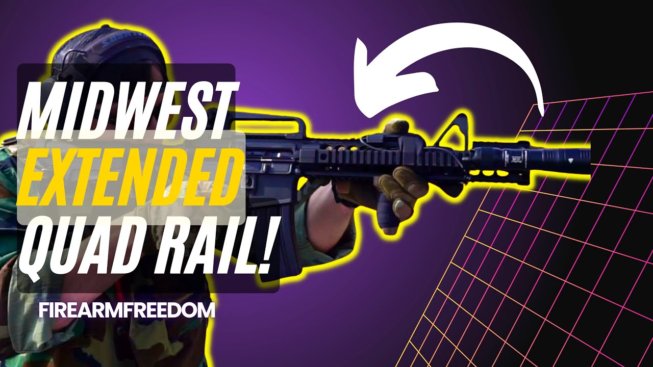 Midwest Industries Extended Quad Rail!
