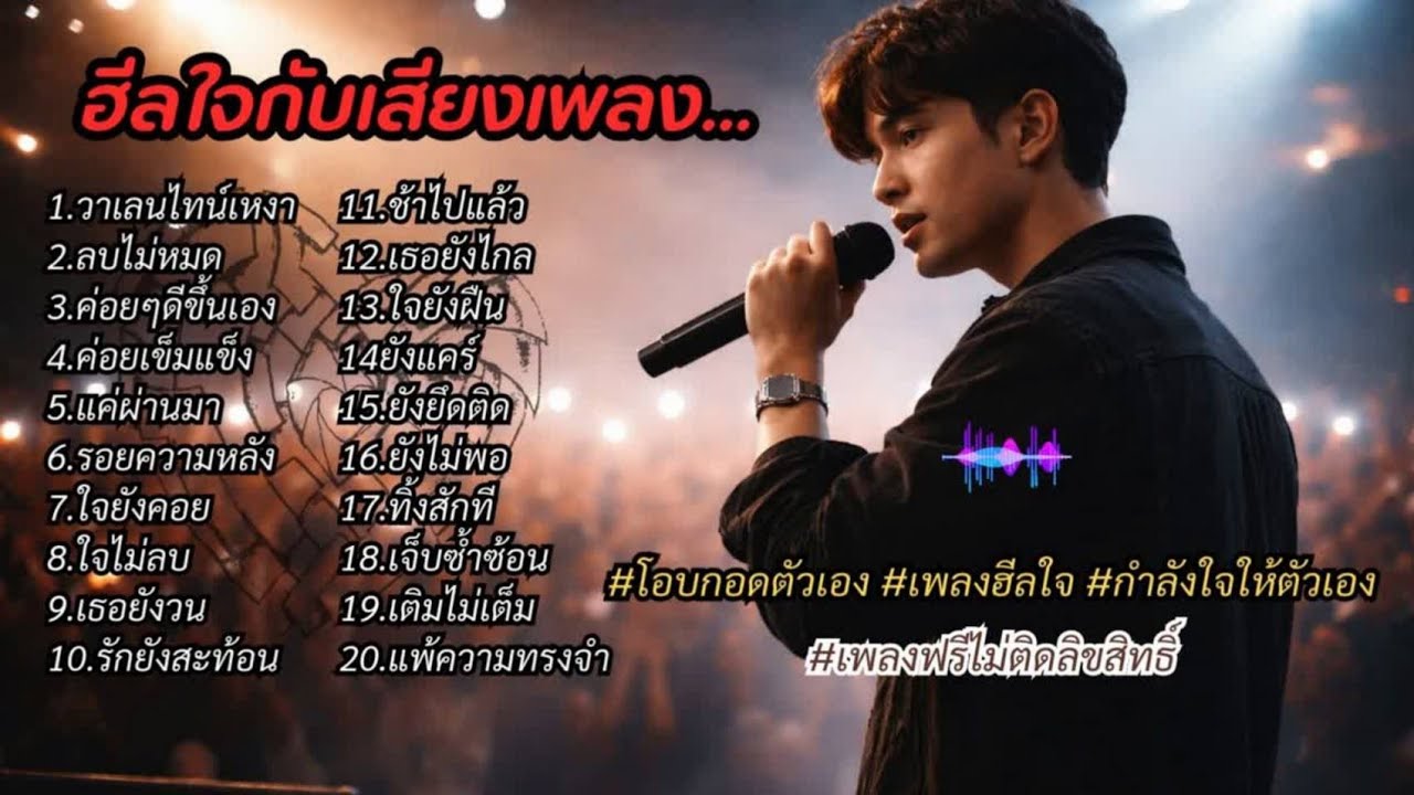 ฮีลใจกับเสียงเพลง   💔💔💔💔💔#โอบกอดตัวเอง #เพลงฮีลใจ #กำลังใจให้ตัวเอง#เพลงฟรีไม่ติดลิขสิทธิ์