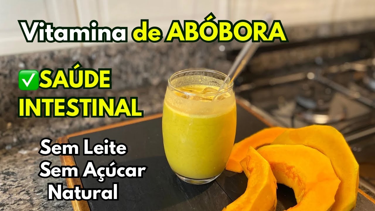 Vitamina Saúde Intestinal | Intestino Sensível, Sem Lacteos, Sem Açúcar | Receita Funcional Fácil