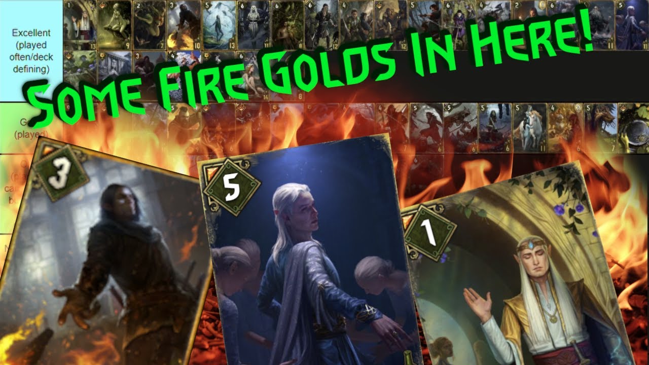 Scoia'tael Has a WILD Variety of Golds! (Gwent Tier List)