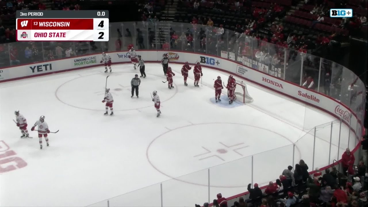 Highlights at Ohio State || Wisconsin Hockey || Feb. 13, 2026