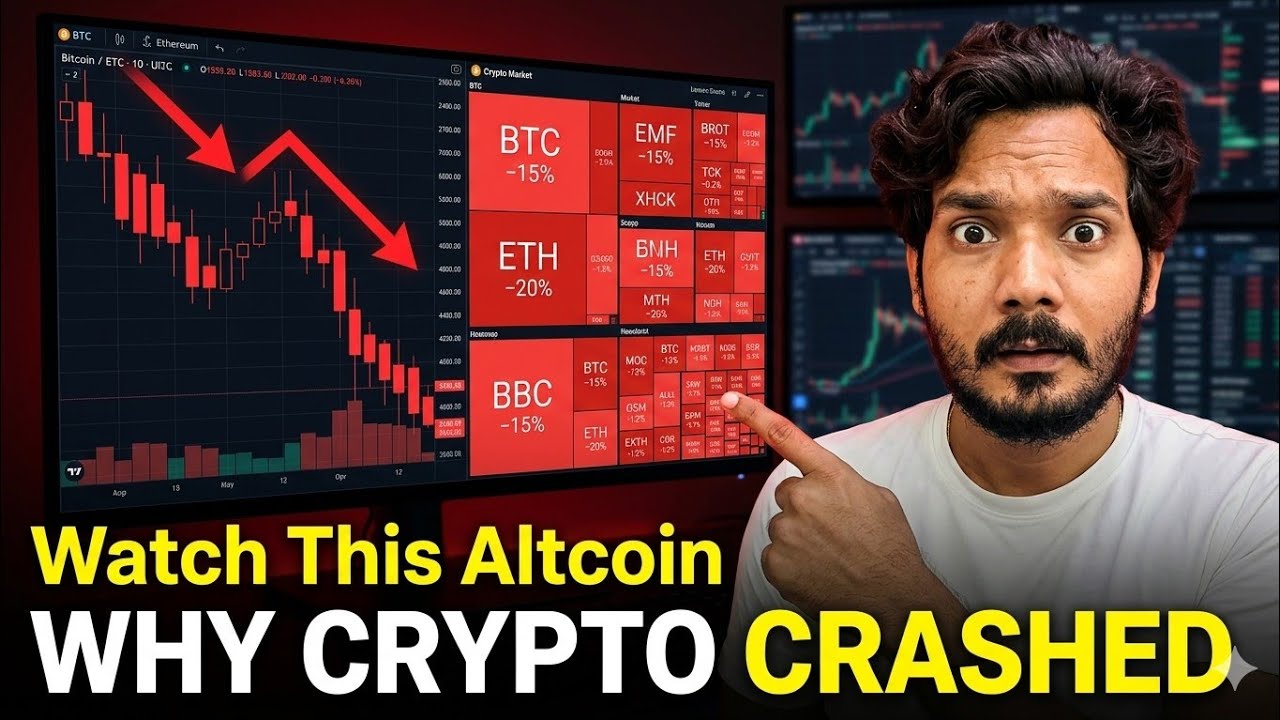 Why Crypto Market Crash: What Smart Money Is Watching Right Now? Watch This Altcoin