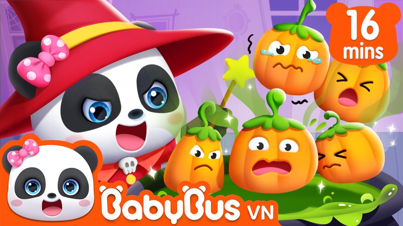 Những quả bí ngô Halloween | Halloween vui vẻ | Lễ hội hoá trang | Nhạc thiếu nhi vui nhộn | BabyBus