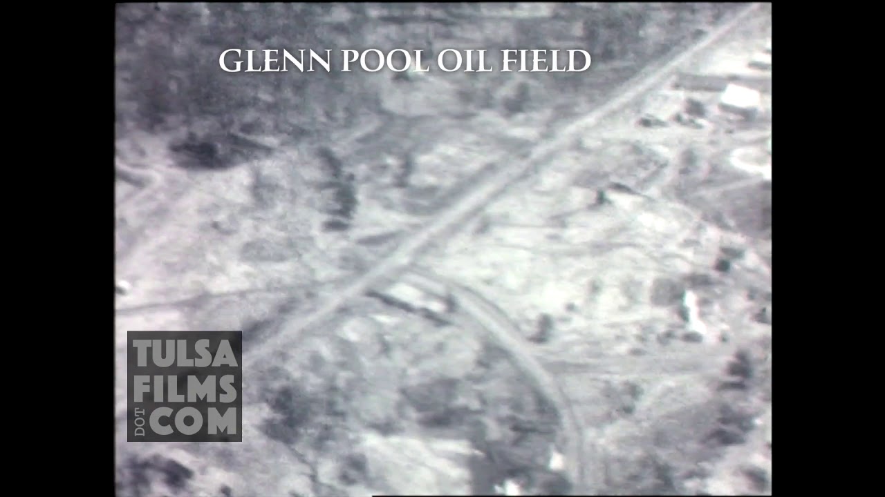 Incredible 1929 Scenes from Sky over Tulsa, Oklahoma  - Downtown, Refinery, and Oil Field