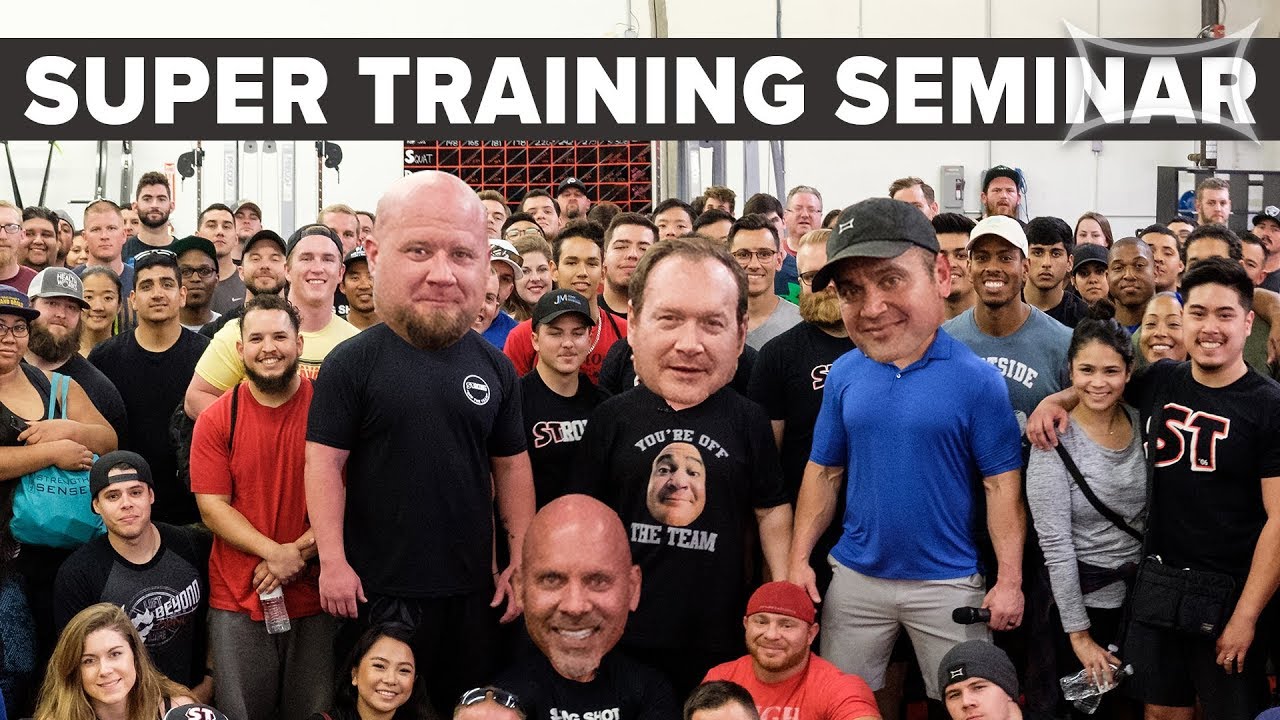 Super Training Seminar Ft. Mark Bell, Ed Coan, Stan Efferding & Jesse Burdick