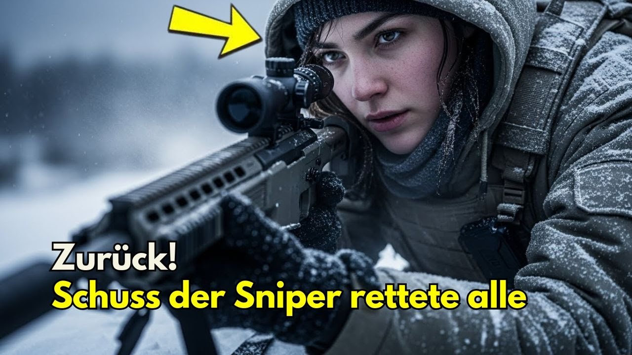 „Zurück, das ist ein Befehl!“ – Ein Weihnachtsschuss einer Scharfschützin rettete alle.