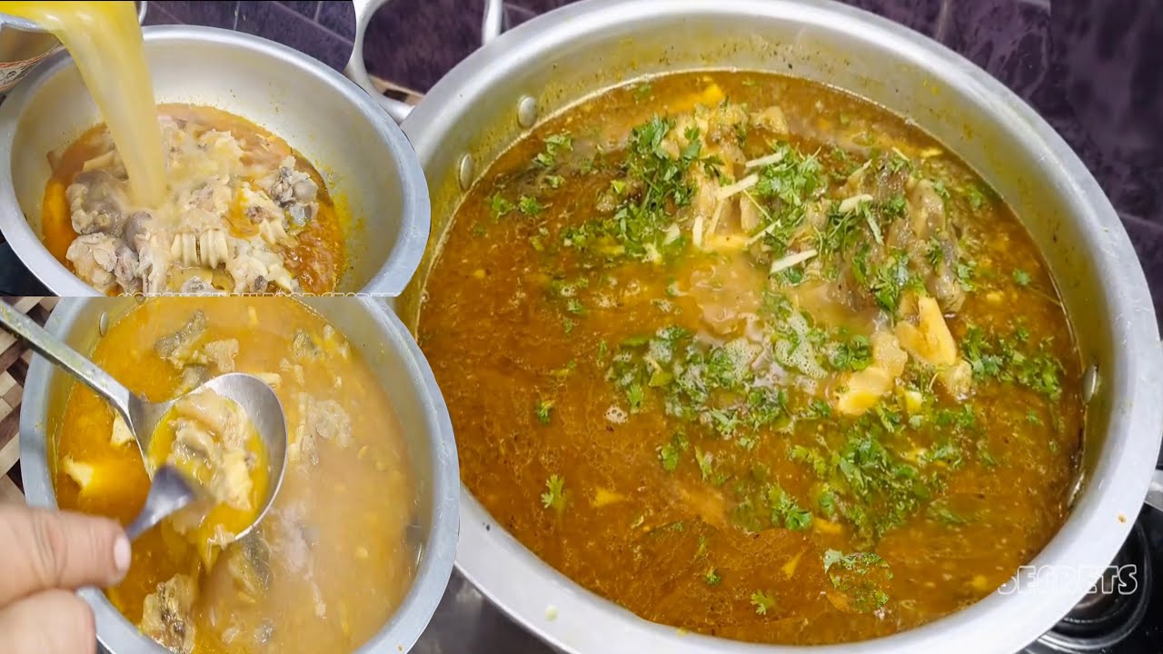 Beef paya recipe | beef Trotters recipe | Bare paye | by Farooq ghouri
