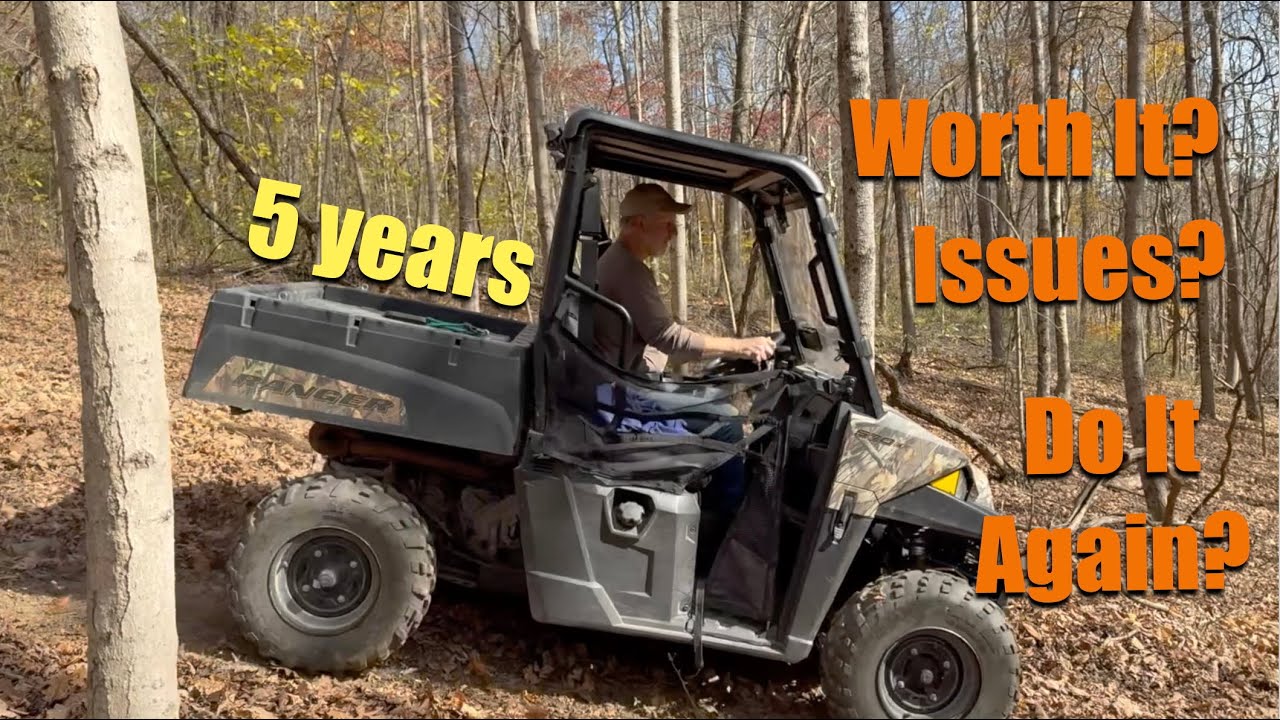5 лет пользуюсь Polaris Ranger 570 Midsize. Купил бы я его снова?