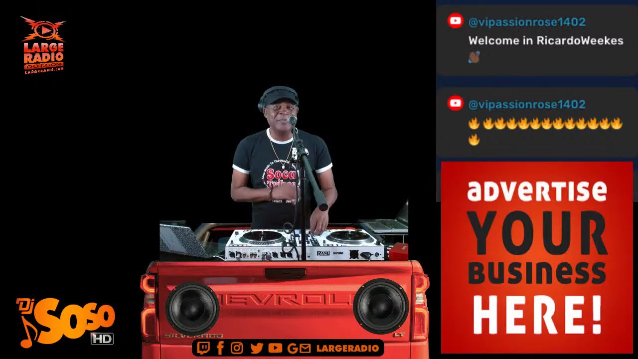 Soca Saturdays - March 14 - Live on LargeRadio.com