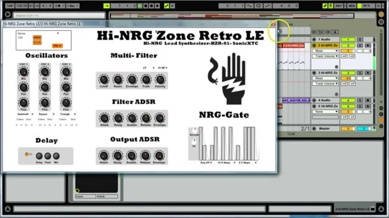Hi NRG Zone LE  SonicXTC EDM Video