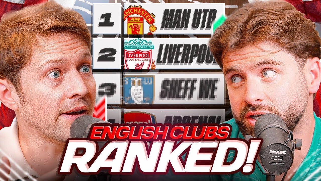 Ranking The Top 10 BIGGEST Clubs In England! 