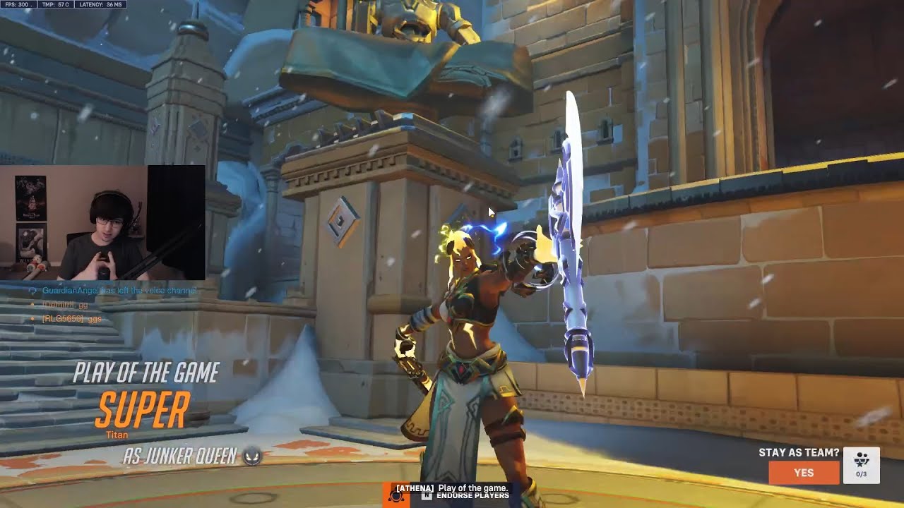 POTG! 21K DMG! SUPER TOP 500 JUNKER QUEEN GAMEPLAY OVERWATCH 2 SEASON 12