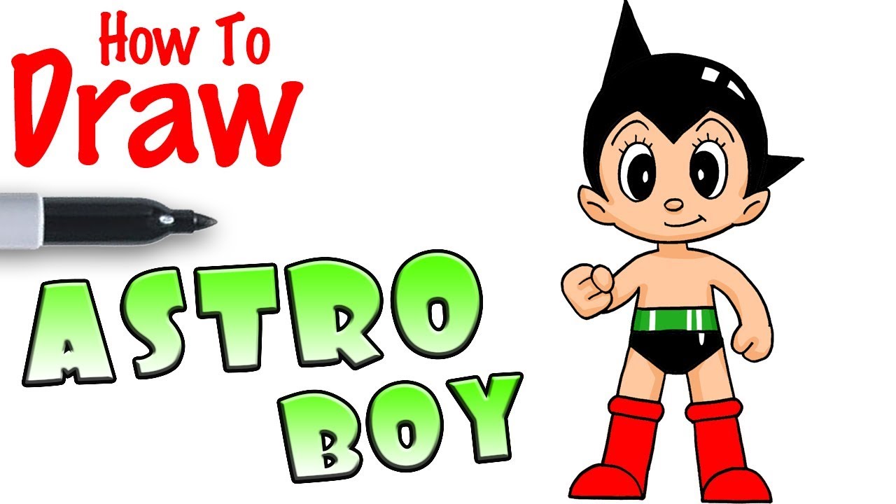 How to Draw Astro Boy