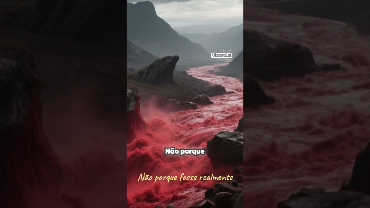 O Mistério do Rio de Sangue! 