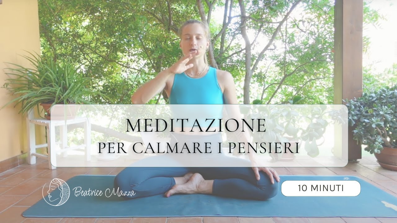 respirazione per calmare i pensieri e ridurre ansia
