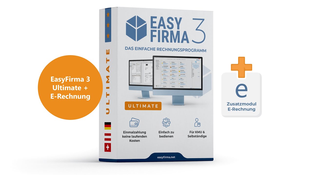 EasyFirma 3 Ultimate – Zusatzmodul E-Rechnung