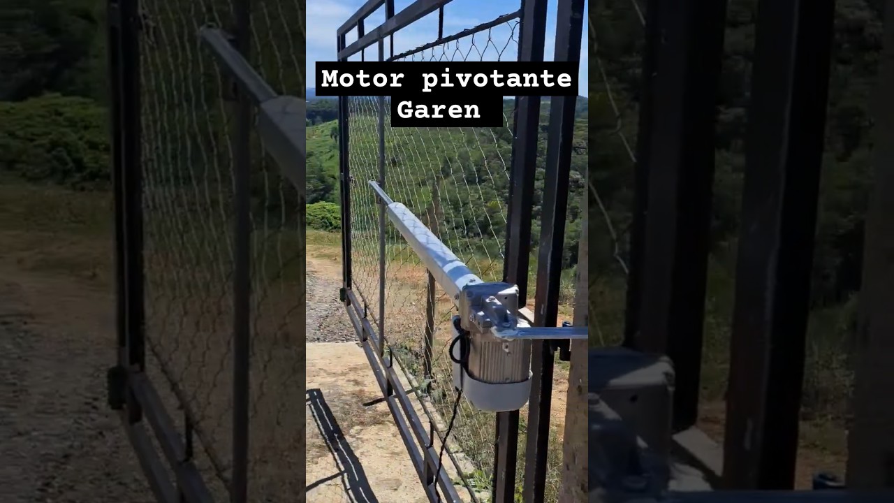 Como instalar motor pivotante da Garen, simples e f&aacute;cil #dicasdoleo #pivotante #port&atilde;o