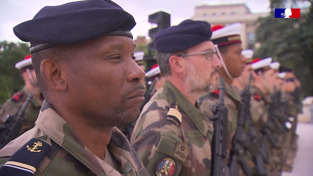 Prise d’armes en l’honneur des militaires ayant contribué à la réussite des JOP 2024