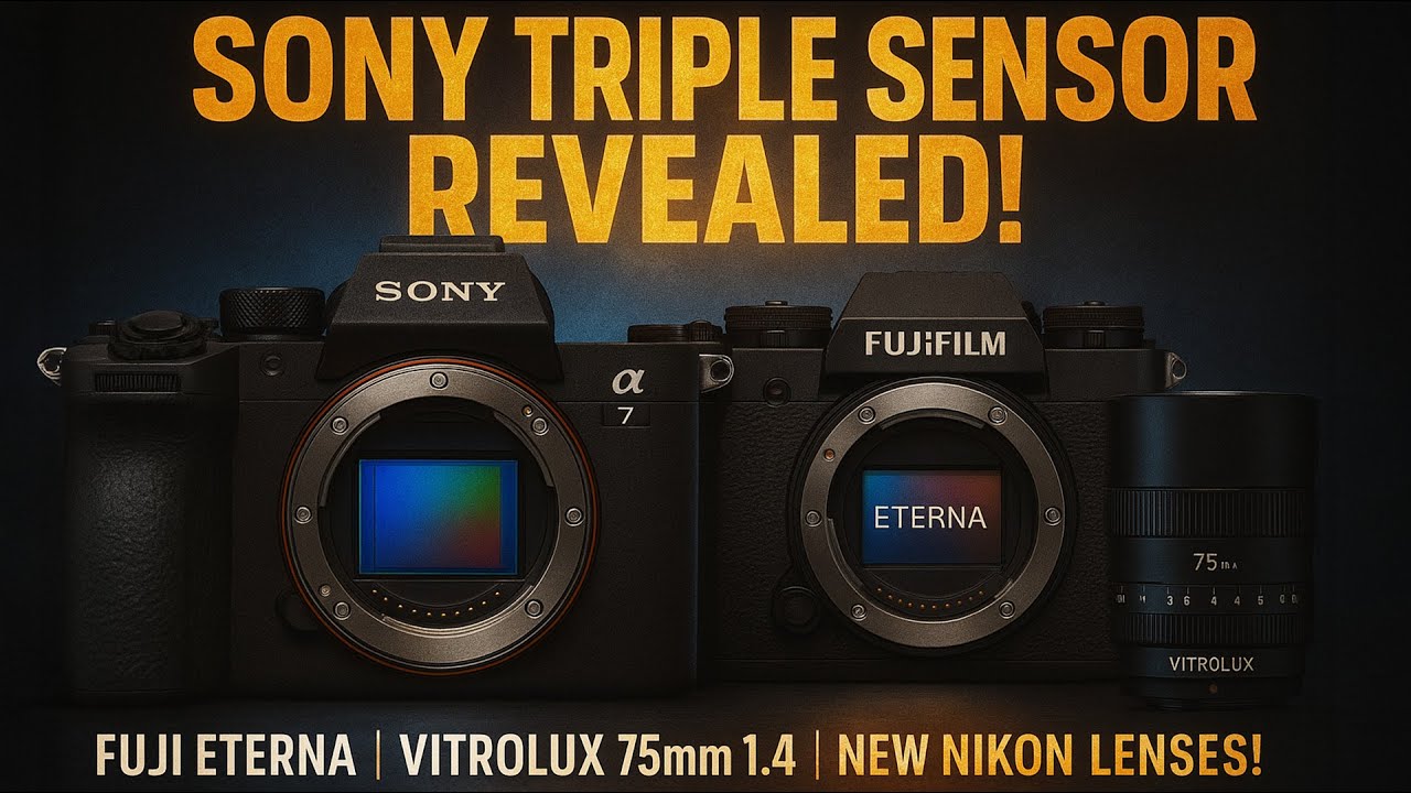 Sony&rsquo;s New Triple Sensor Tech &mdash; PLUS Fujifilm Eterna News & Nikon Ultra-Wide!