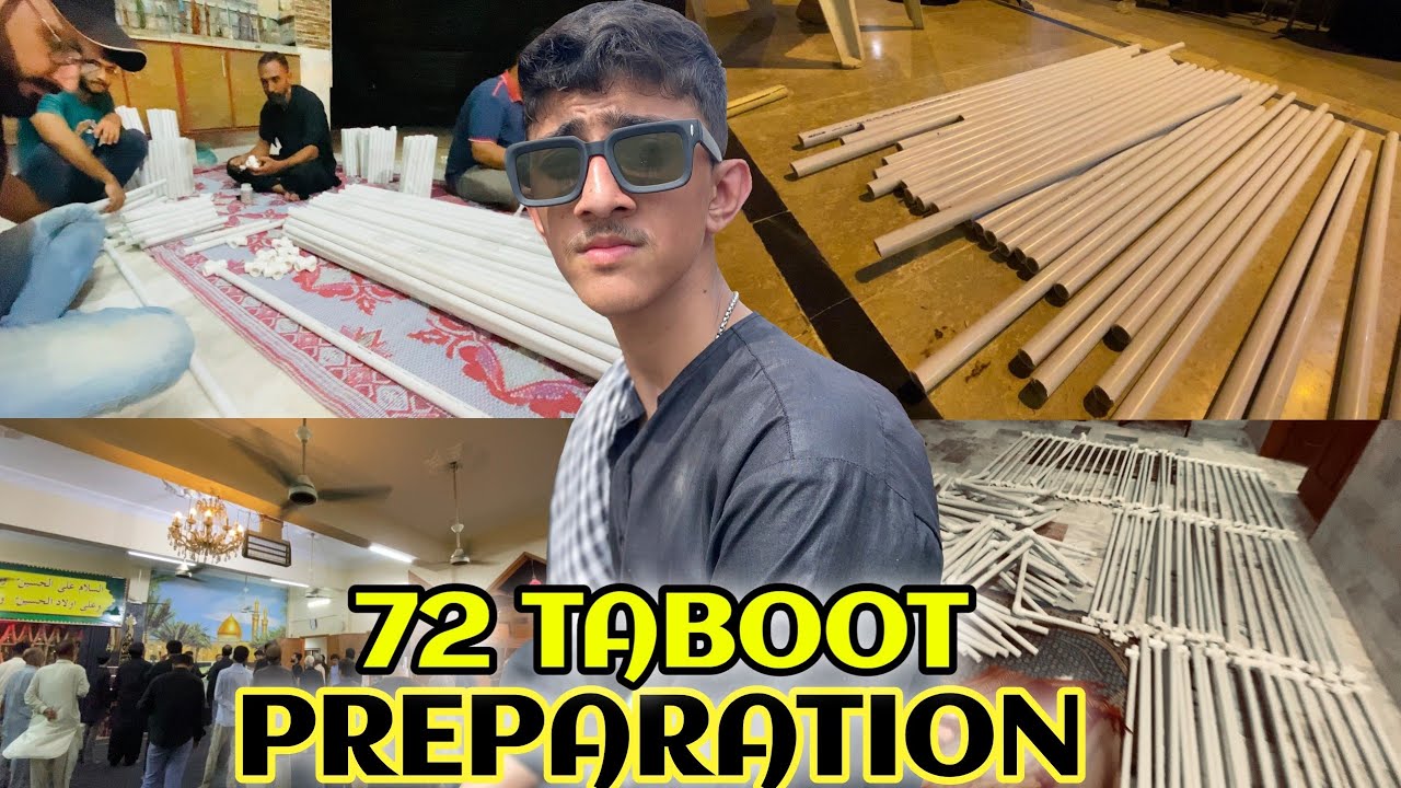 How We Make 72 Taboot  | Procession in Muharram | Do ANARI