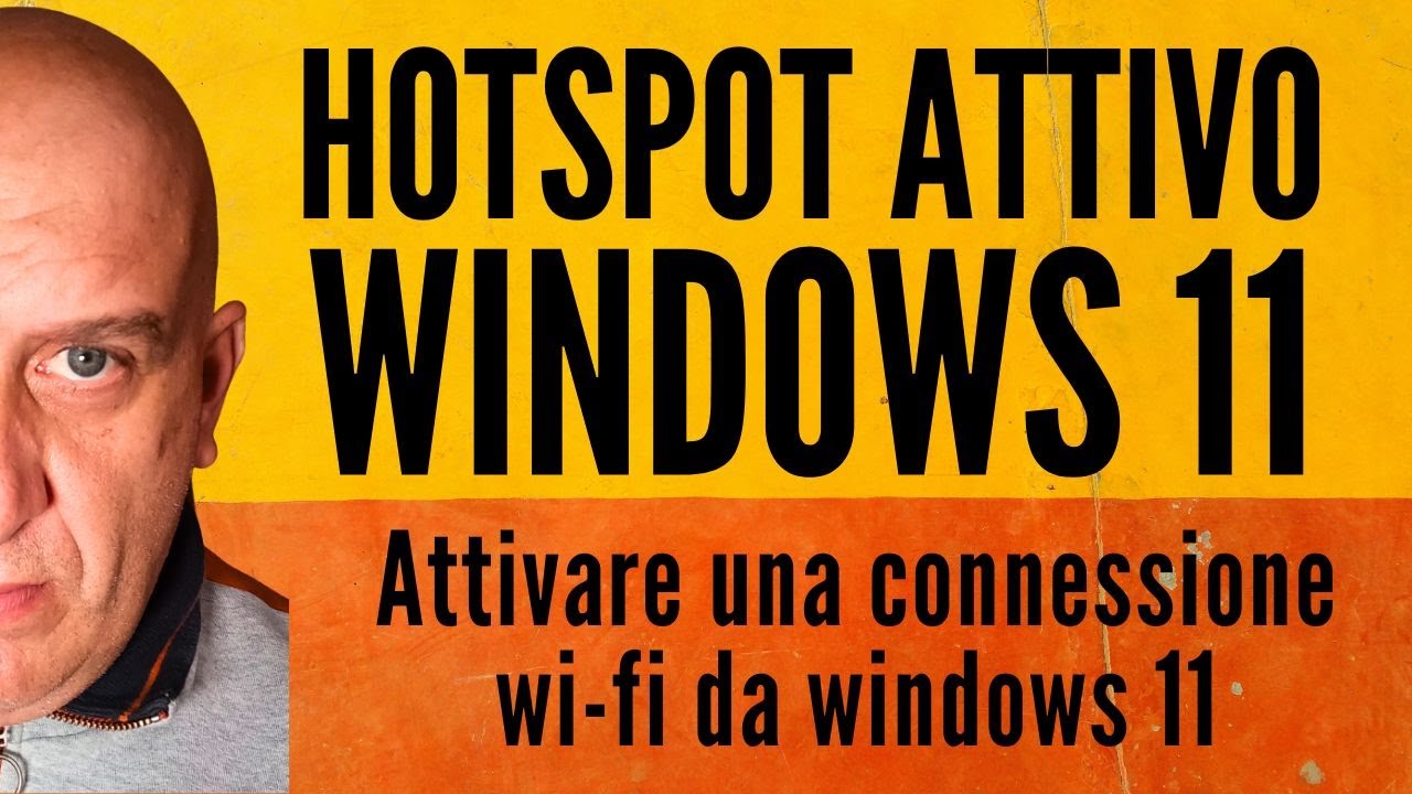 🆘SOS WiFi! Come attivare l'Hotspot su Windows 11 per SALVARE la giornata 🆘