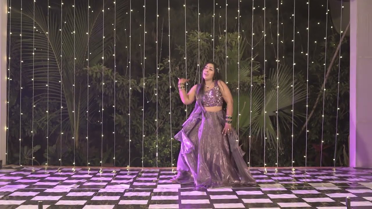 Bride & Groom Dance Magical Sangeet Night