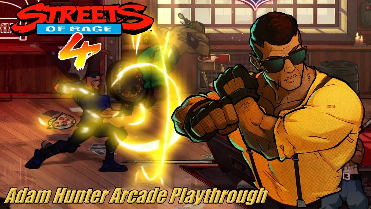 Streets or Rage 4 (PC/Steam) - Adam Hunter Arcade Playthrough
