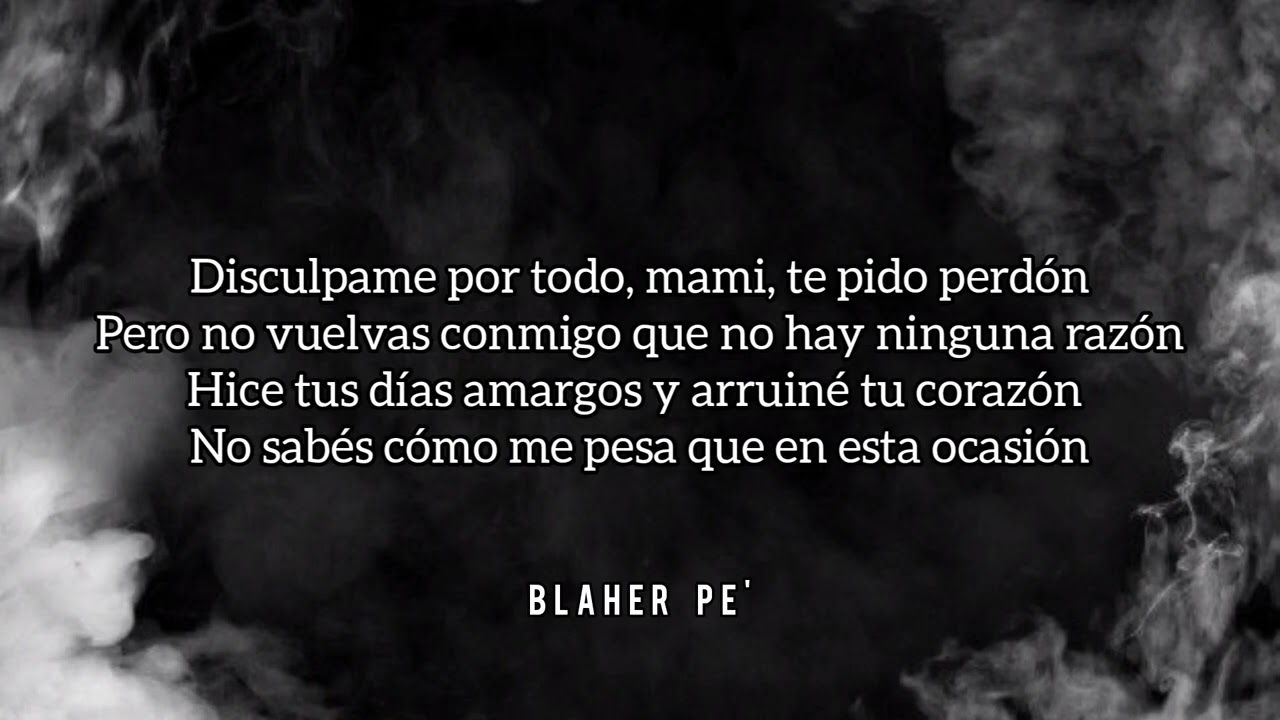 Te Hice Llorar - Nanpa Básico (Letra)