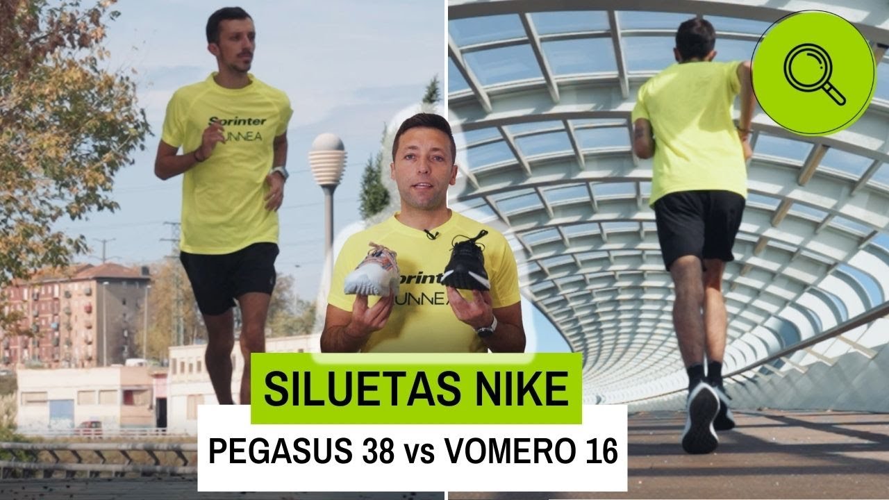 Comparativa de zapatillas Nike: Pegasus 38 vs Vomero 16. RUNNEA x Sprinter