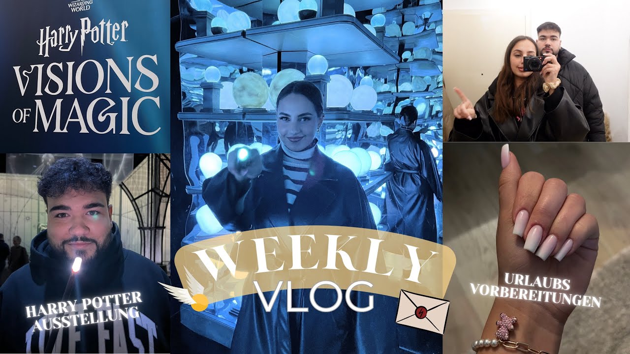 Urlaubsvorbereitungen 🧳😍✨ HARRY POTTER Ausstellung ⚡️🧙🏼‍♀️| Weekly VLOG