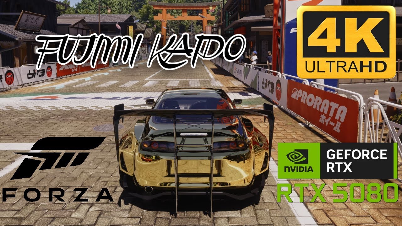 Fujimi Kaido destroys the RTX 5080 Native 4k60 DLAA | Forza Motorsport