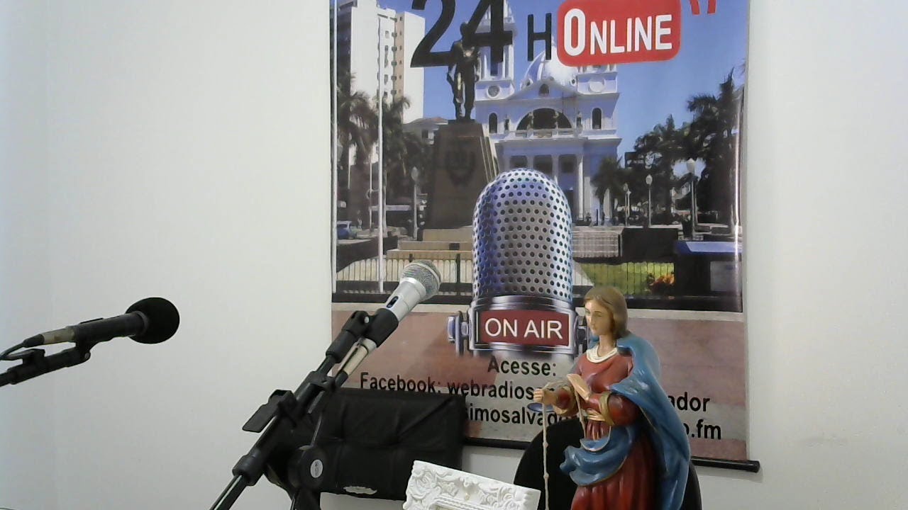 Ao vivo R&aacute;dio Web do Sant&iacute;ssimo Salvador