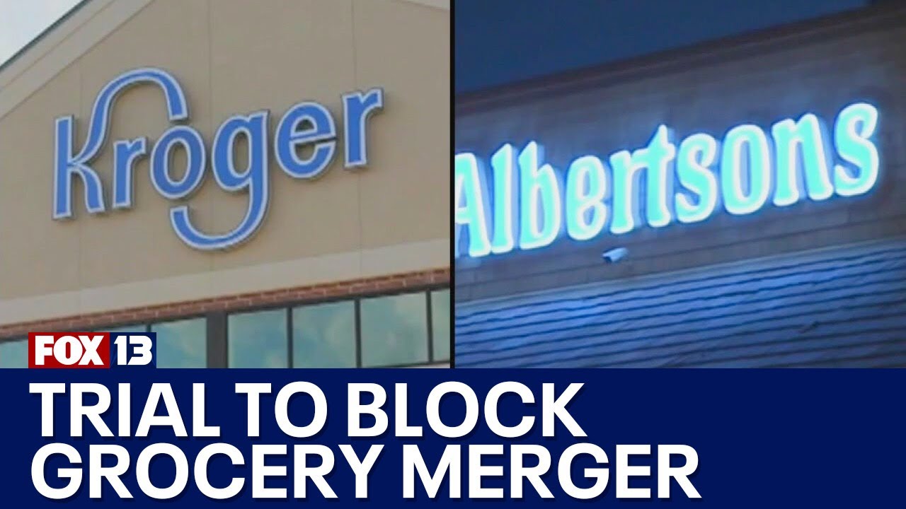 Trial to block Kroger-Albertsons merger begins | FOX 13 Seattle