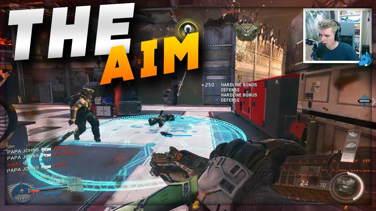 HOLY CRAP THE AIM! (INFINITE WARFARE) Dream Team #1 | TBNRKENWORTH