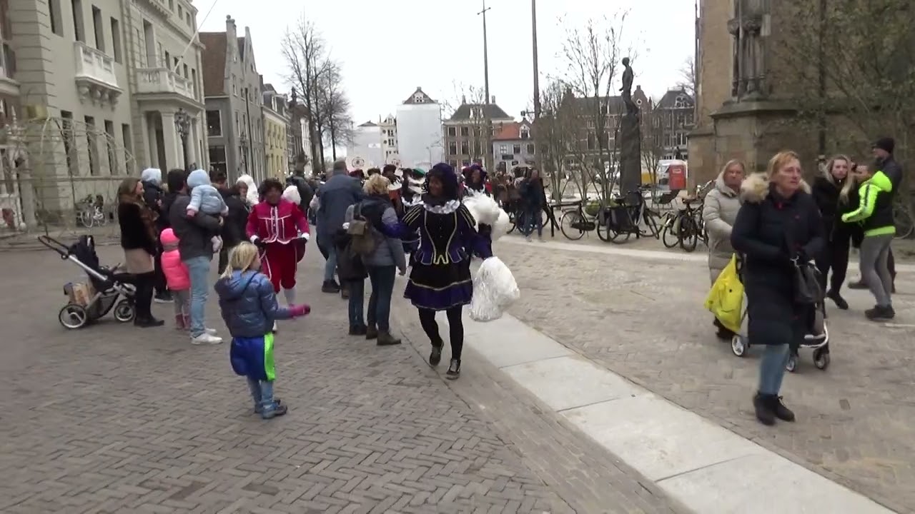 Intocht Sint Nicolaas Deventer 2022 Zwarte Pietenband